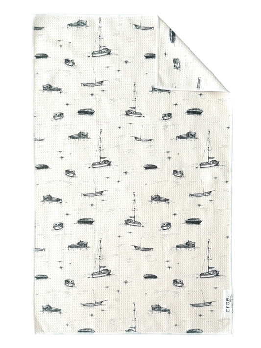 Sea Fairing: Double-Sided Hand Towel