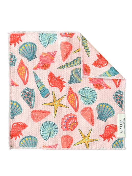 Shell Shocked: Double-Sided Washcloth