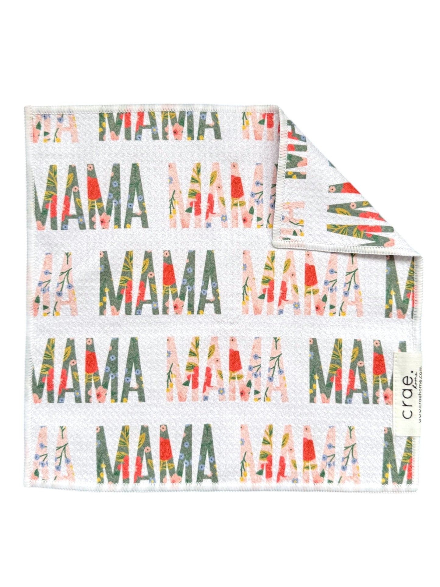 Melon/Mama: Double Sided-Hand Towel Washcloth Set