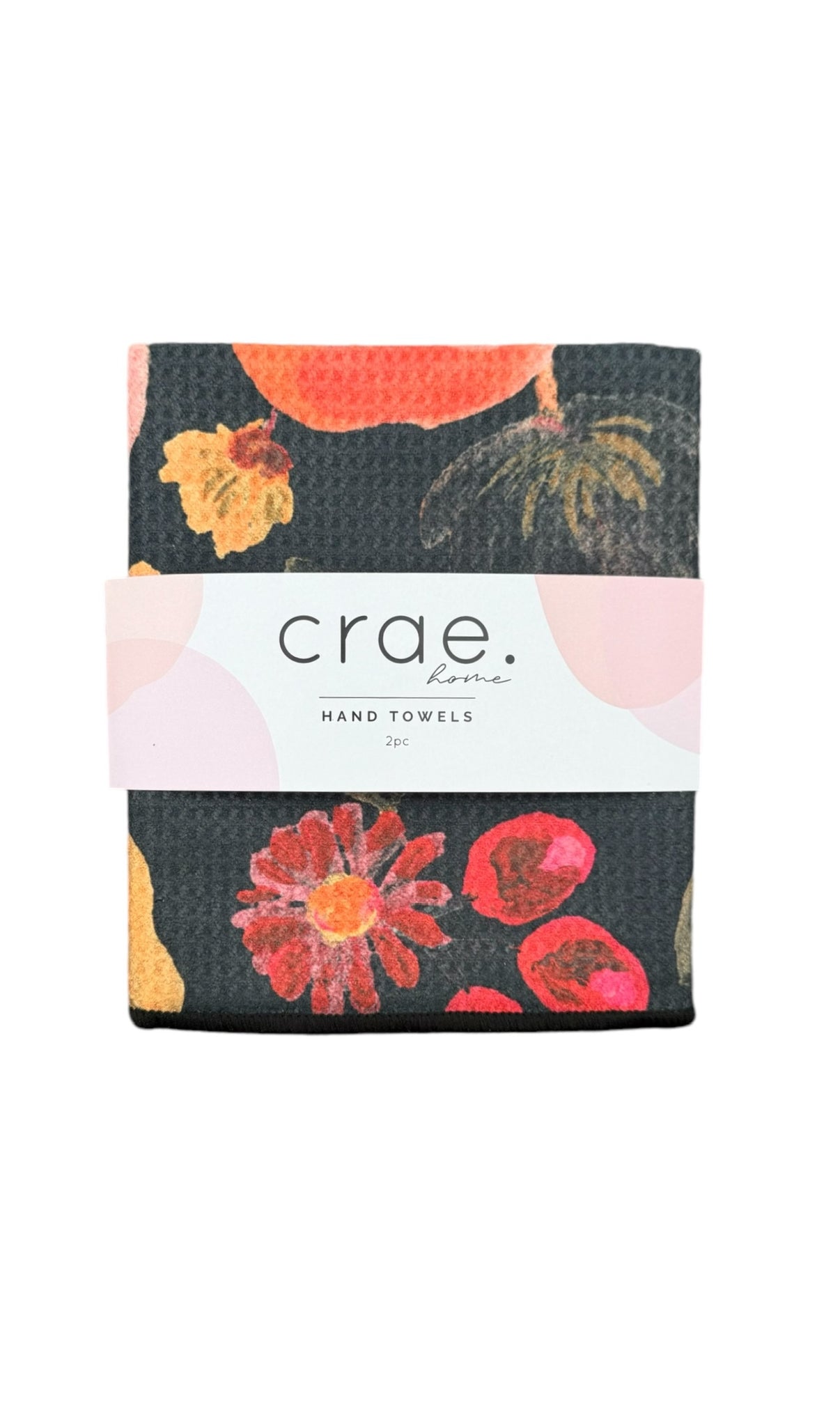 Sue/Sienna: 2 Double Sided-Hand Towels