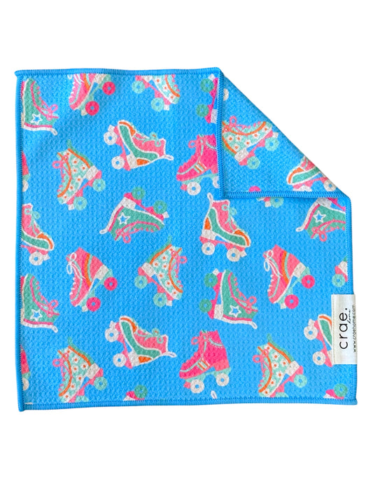 Roller Derby: Double-Sided Washcloth