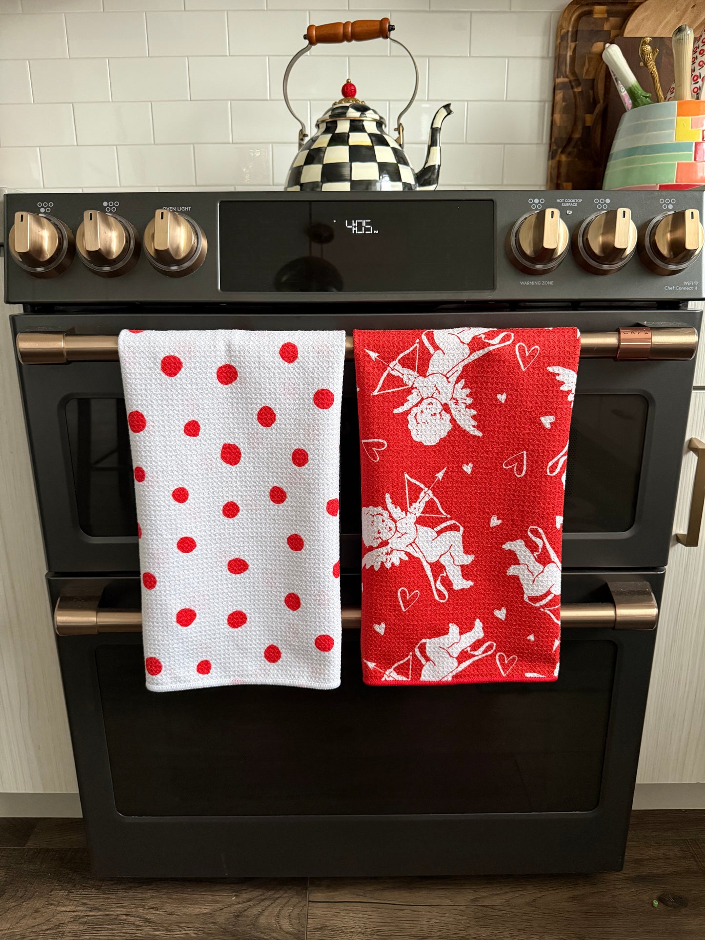 Shot To The Heart: Double-Sided Hand Towel
