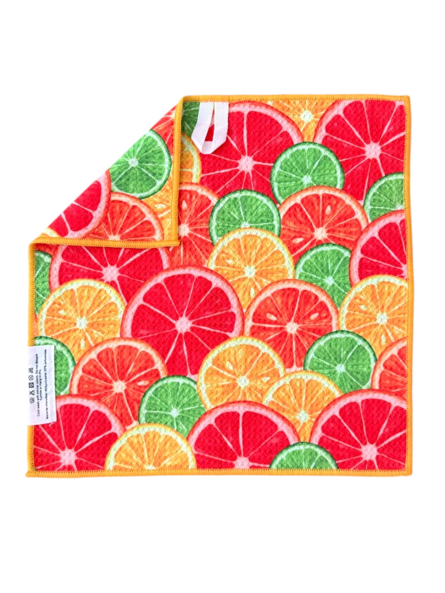 Citrus City: Double-Sided Washcloth
