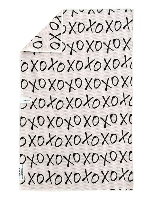 Kisses and Cuddles: Double-Sided Hand Towel