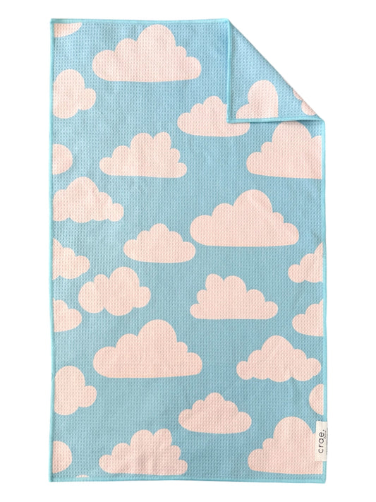 Head In The Clouds: Double-Sided Hand Towel
