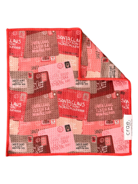 Letters To Santa: Double-Sided Washcloth