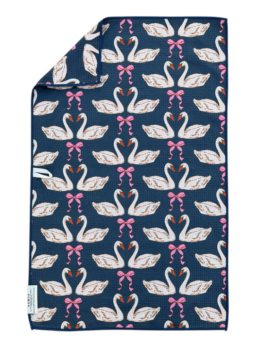 Love Birds: Double-Sided Hand Towel