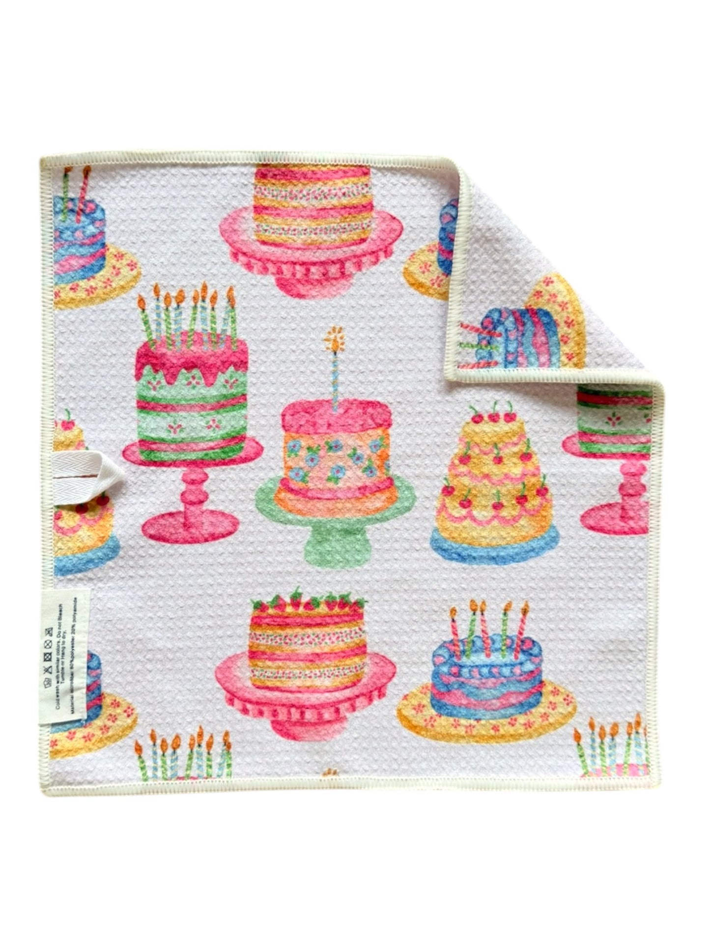 Make A Wish: Double-Sided Washcloth