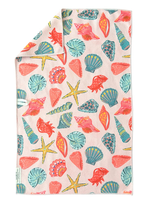 Shell Shocked: Double-Sided Hand Towel