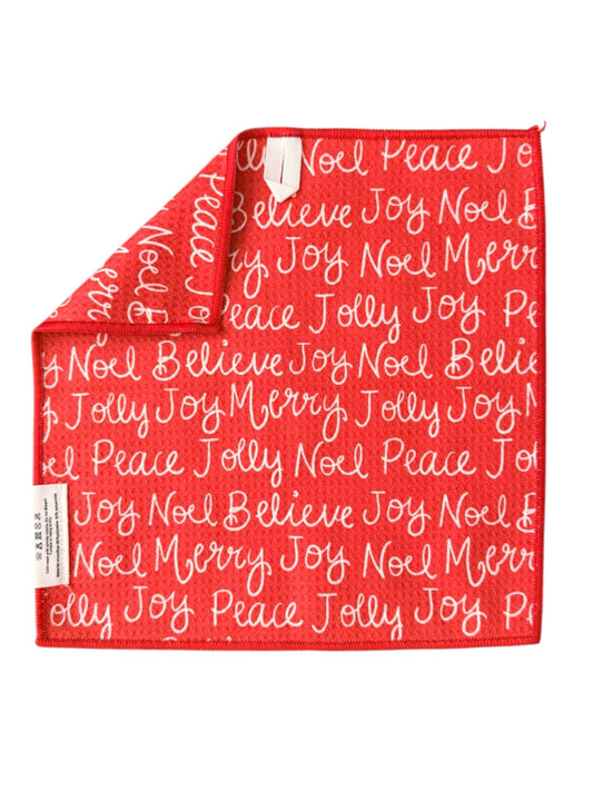Seasons Greetings: Double-Sided Washcloth