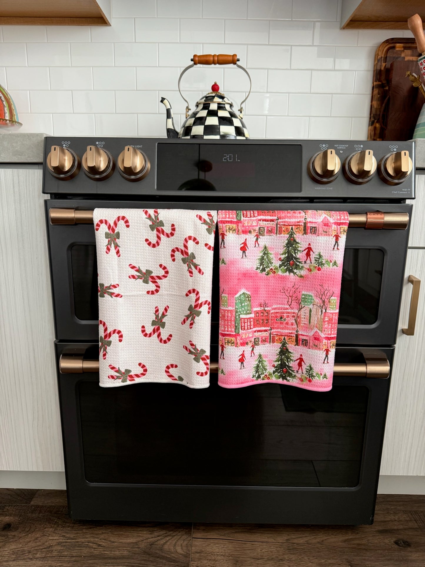 City Sidewalks: Double-Sided Hand Towel
