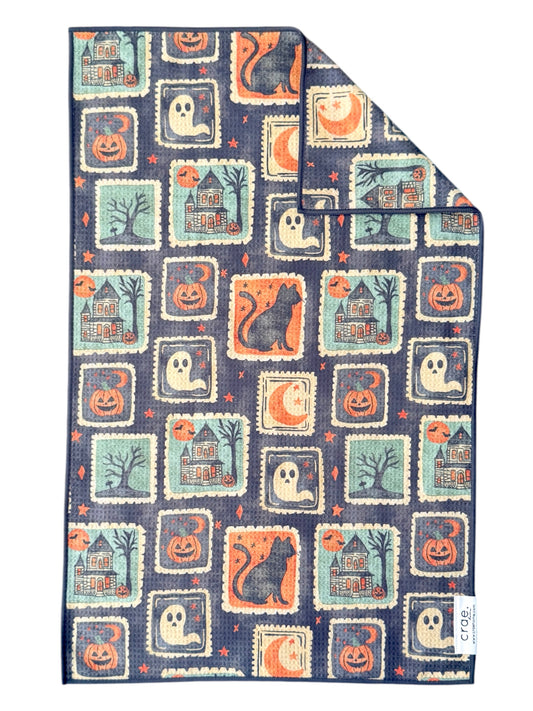 Paranormal Postage: Double-Sided Hand Towel