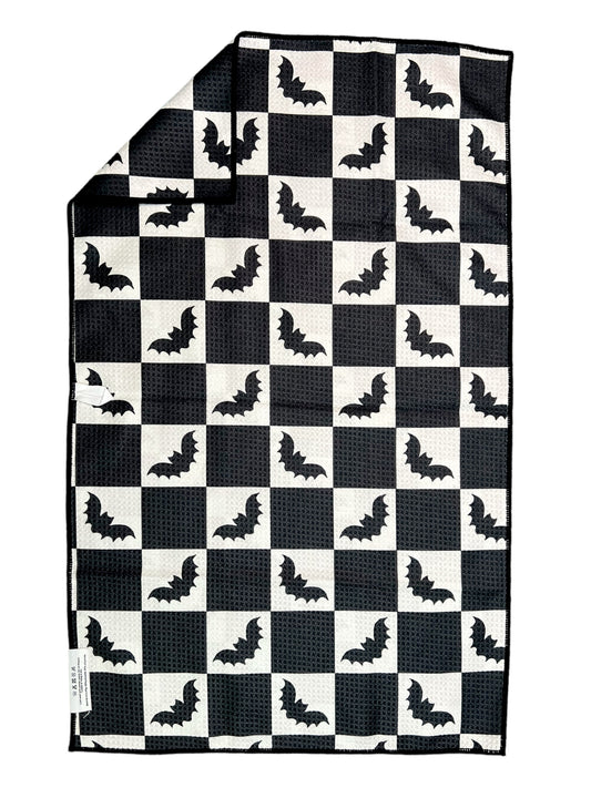 Checkbat: Double-Sided Hand Towel