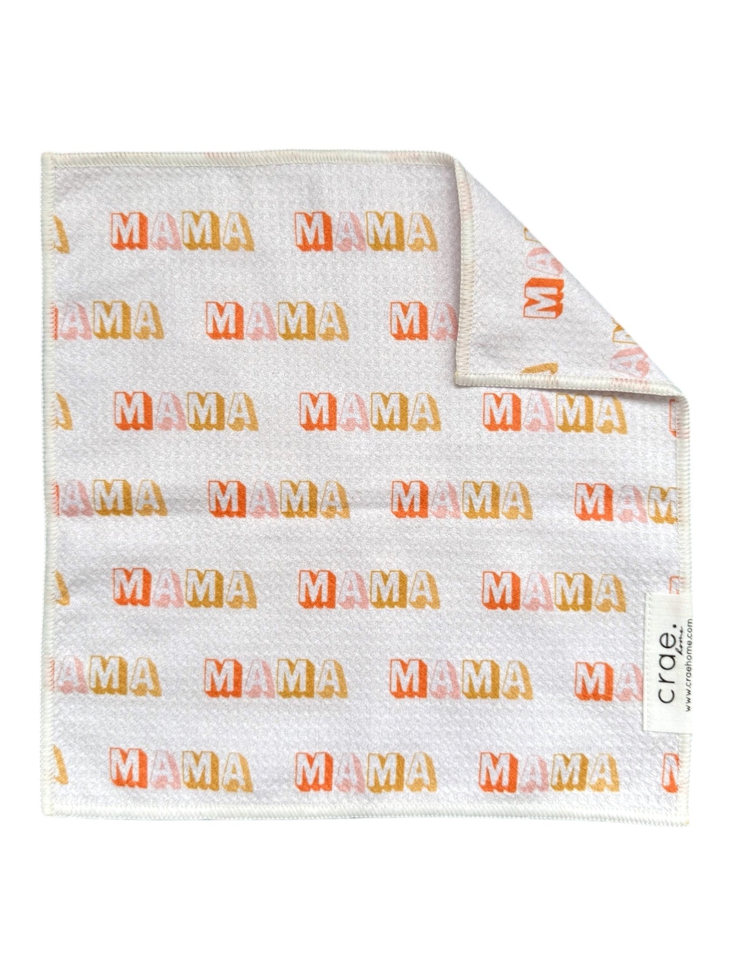 Staehli/I Love You Mama: Double Sided-Hand Towel Washcloth Set