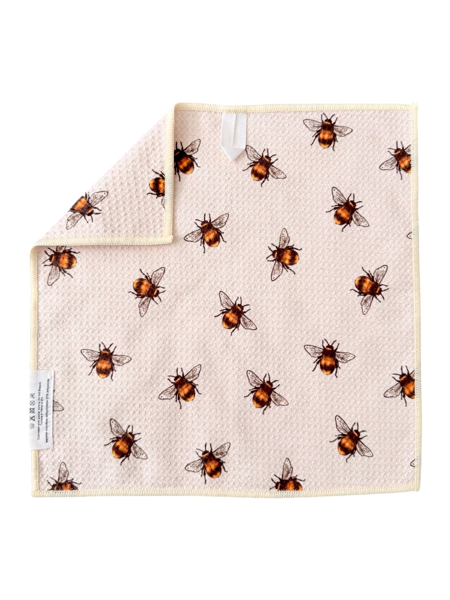 Busy Bee: Double-Sided Washcloth