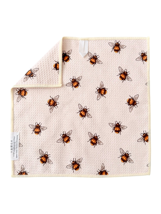 Busy Bee: Double-Sided Washcloth