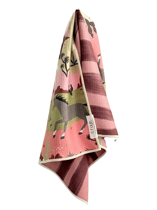 Painted Canyon: Reversible Hand Towel