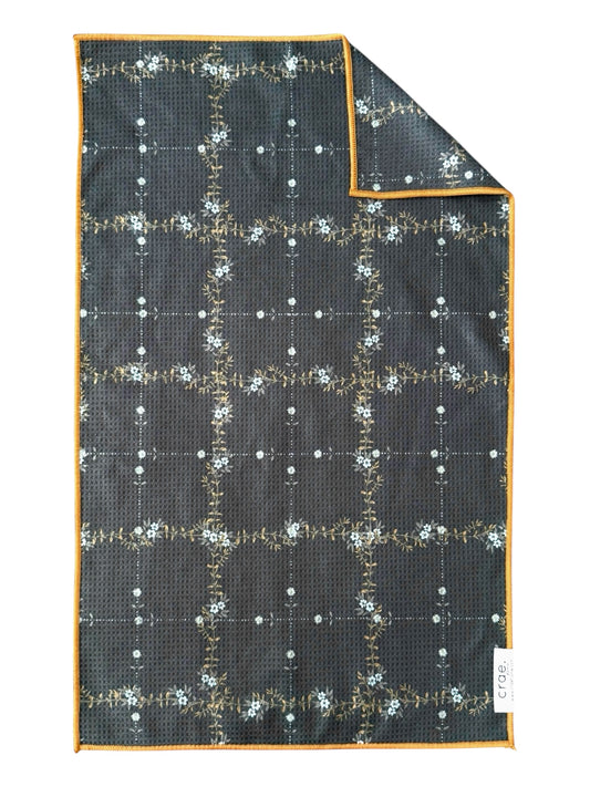 Flower Path: Double-Sided Hand Towel