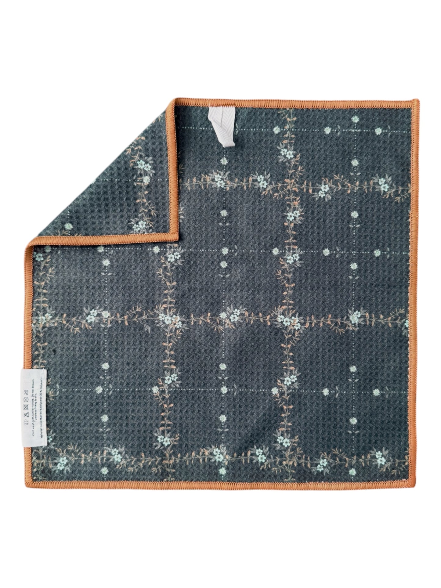 Flower Path: Double-Sided Washcloth