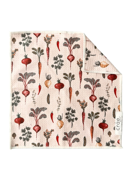 Dig Up Some Dirt: Double-Sided Washcloth