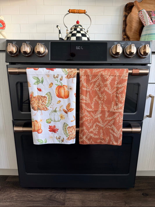 Sir Gobblelot/Mavis: 2 Double Sided-Hand Towels