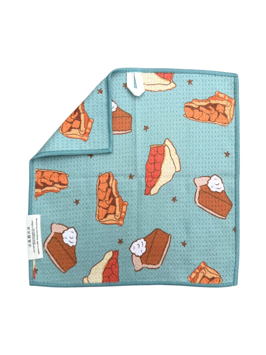 Pie All Day: Double-Sided Washcloth