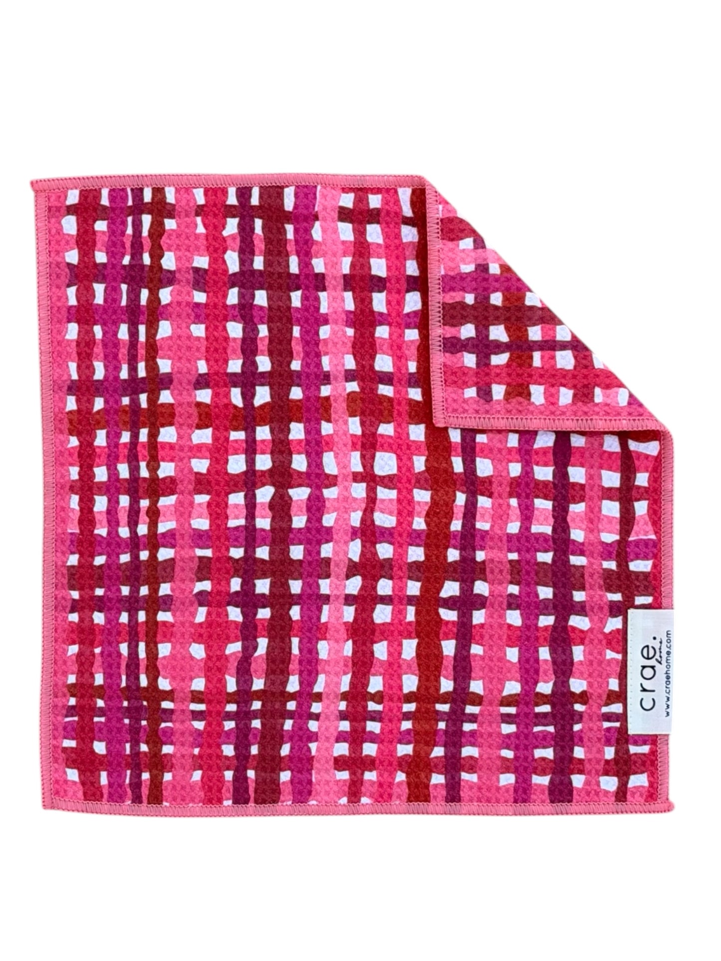 Plaid about you: Double-Sided Washcloth