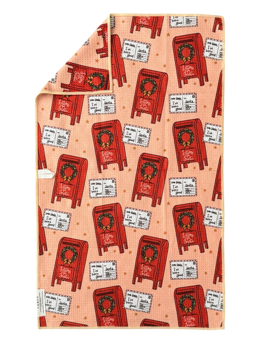 Dear Santa: Double-Sided Hand Towel