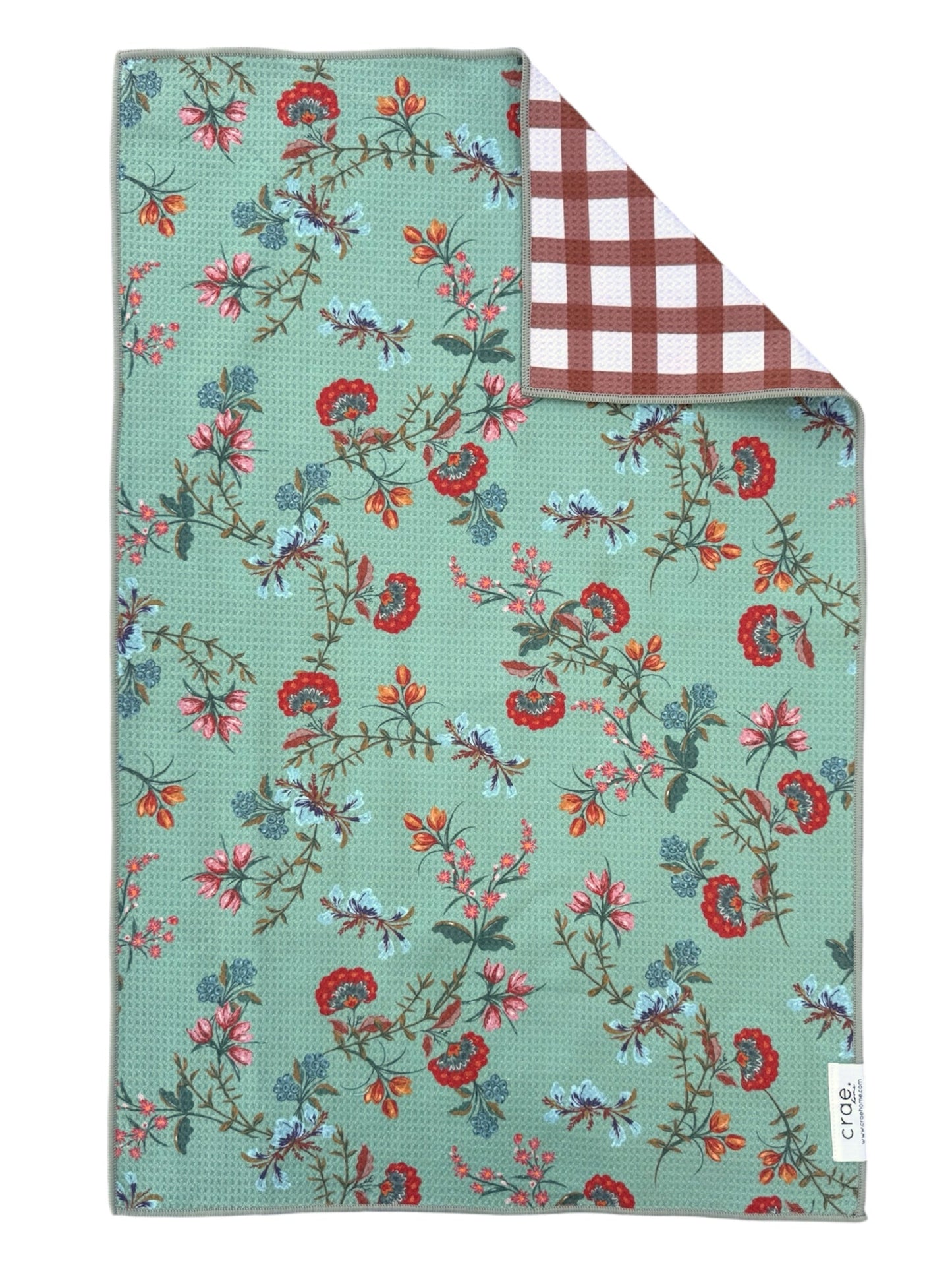 Clarice/Milk and Honey: Reversible-Hand Towel Washcloth Set