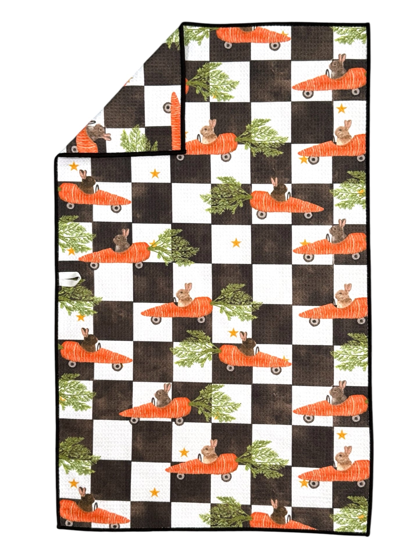 Hare Racers: Double-Sided Hand Towel