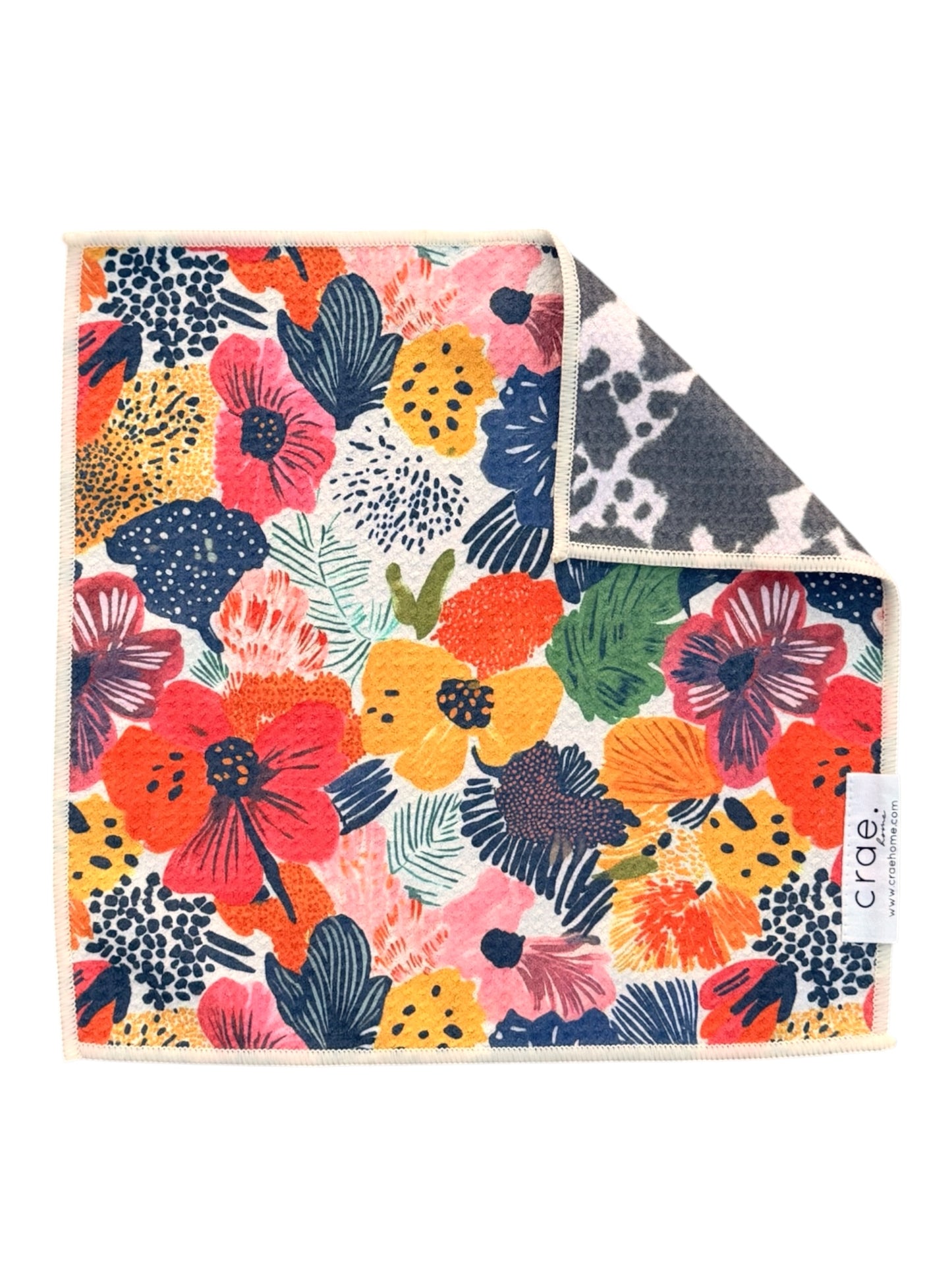 Wildflower Rodeo: Reversible Washcloth