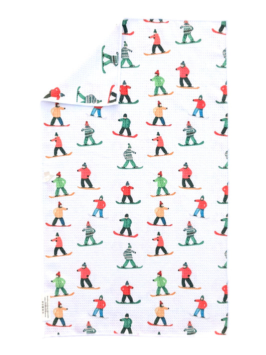Hit The Slopes: Double-Sided Hand Towel