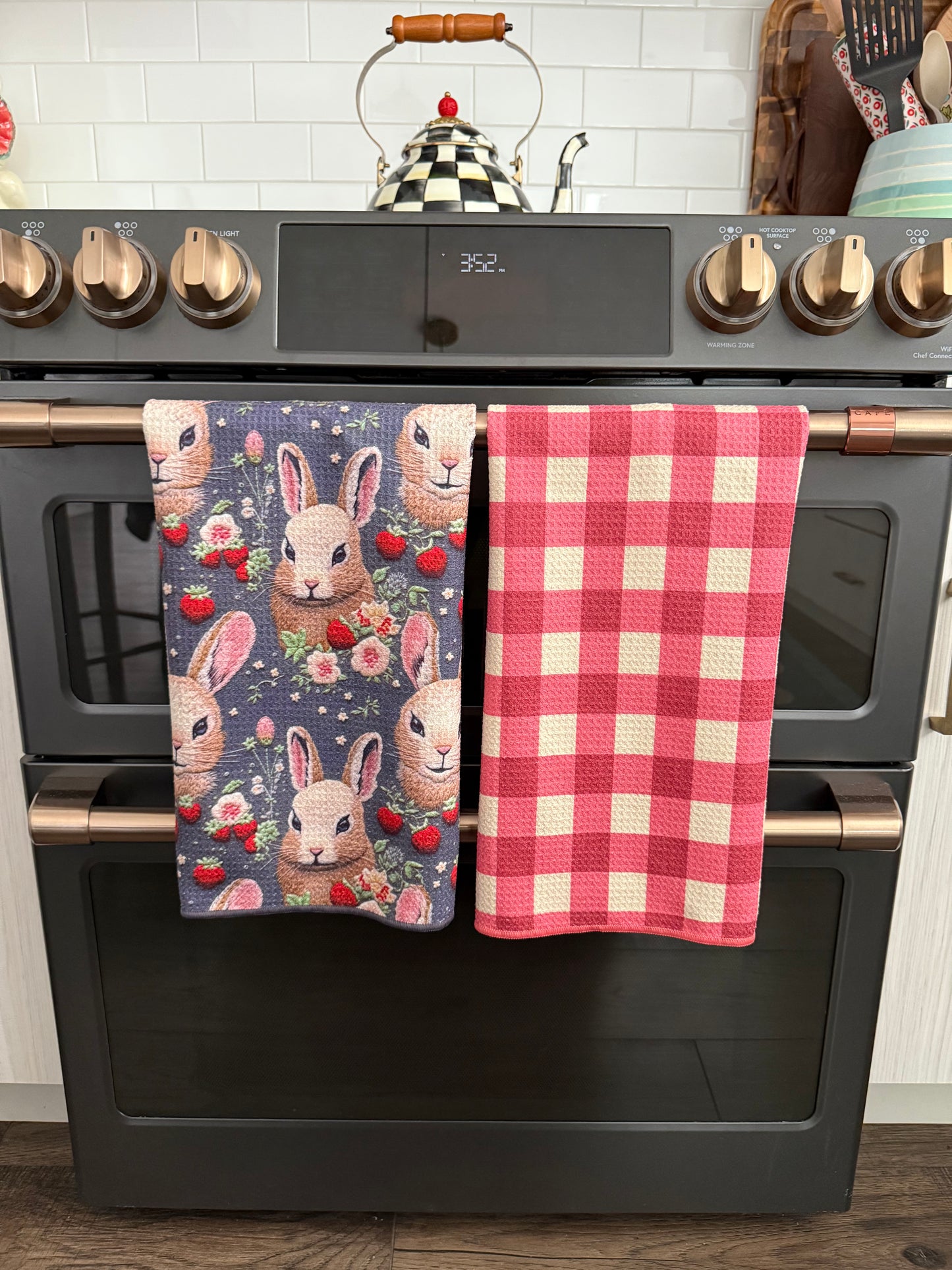 Bun Bun: Double-Sided Hand Towel