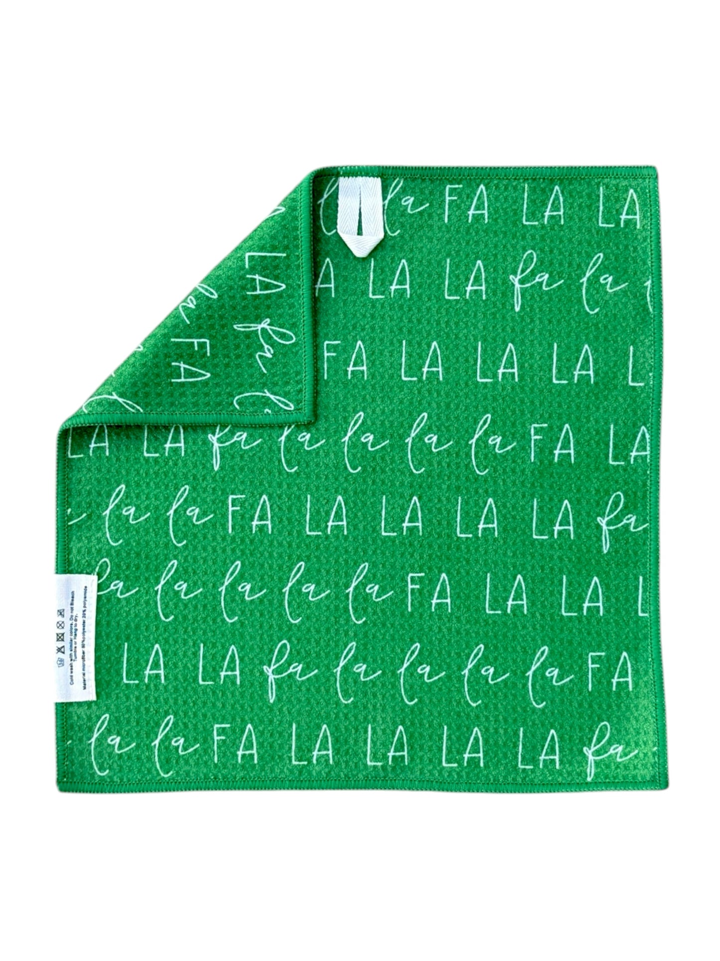 A Classic Carol: Double-Sided Washcloth