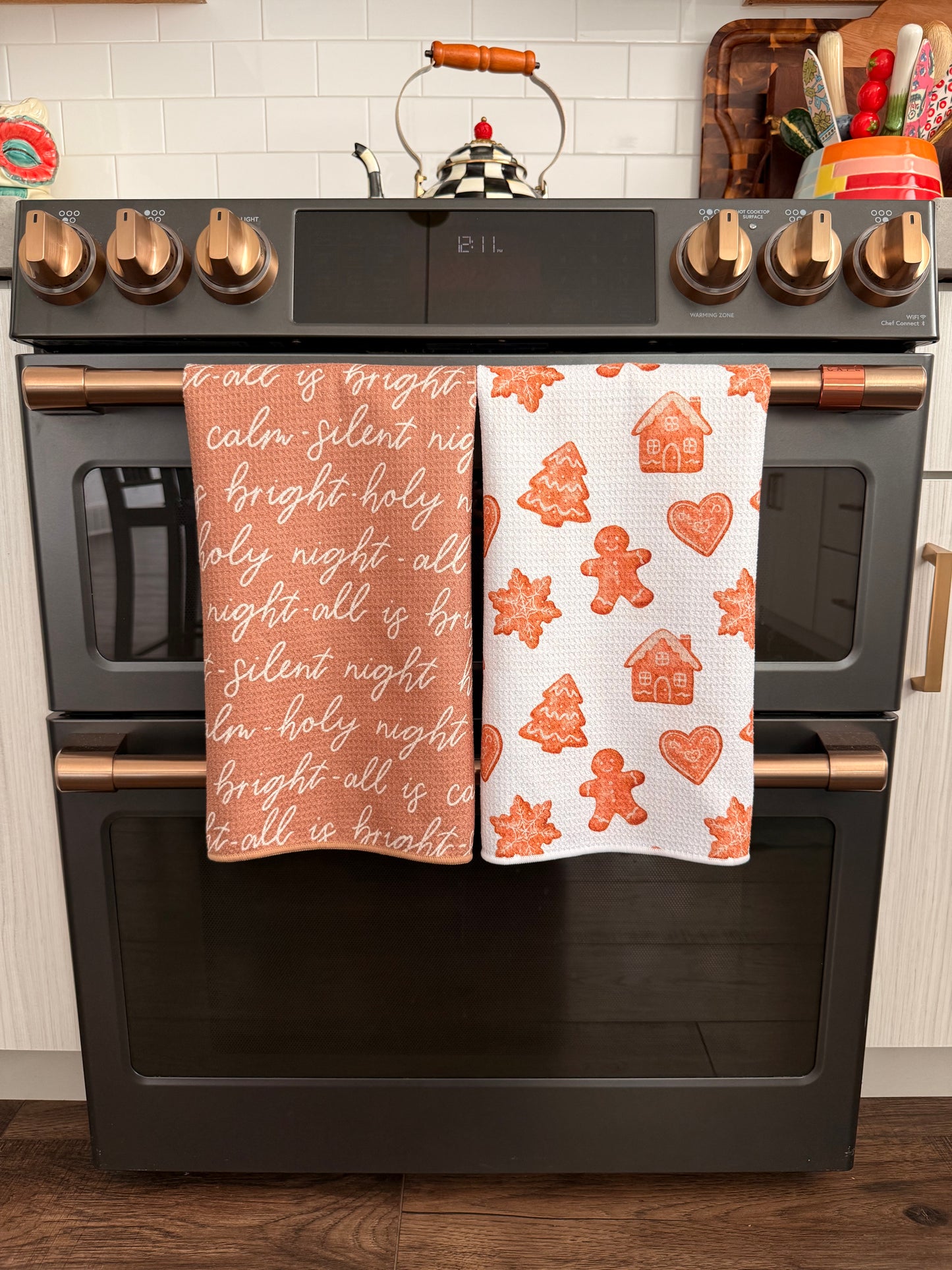 Silent Night: Double-Sided Hand Towel