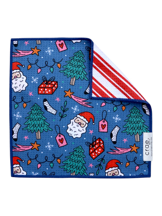 Holiday Mix: Reversible Washcloth