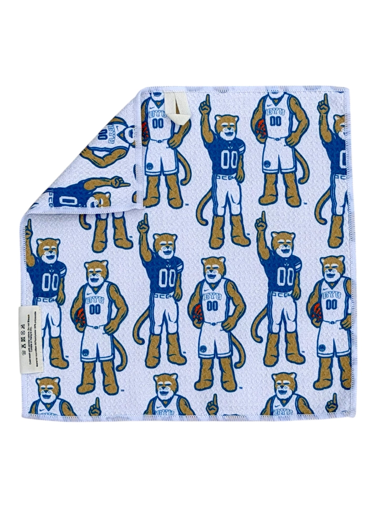 Cougar Tail: Double-Sided Washcloth