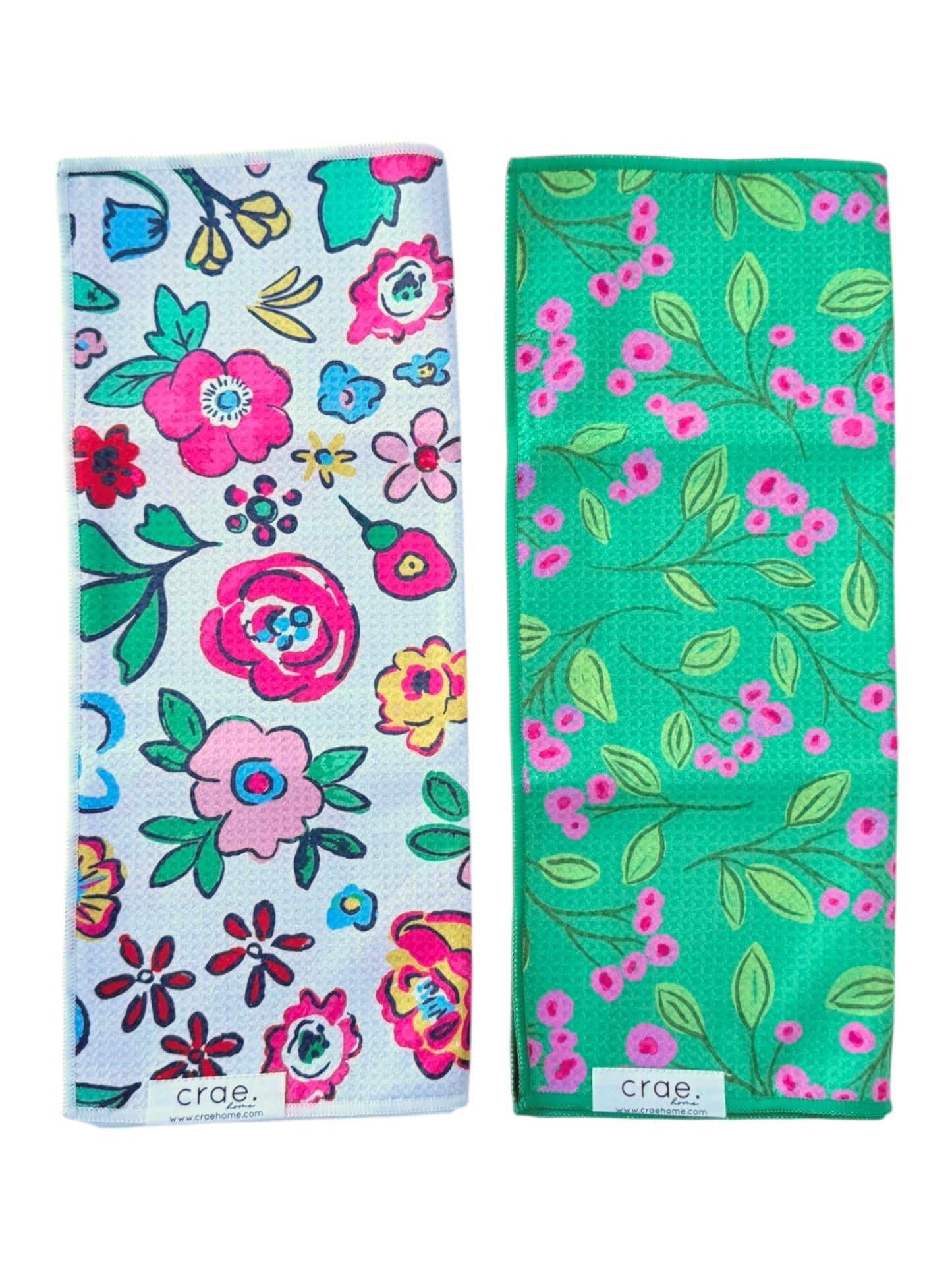 Sunkissed/Botanica: 2 Double Sided-Hand Towels