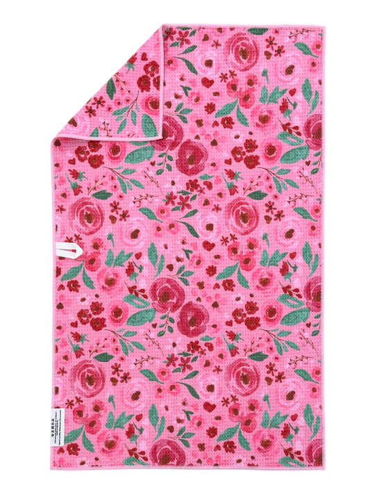 Lush Blooms: Double-Sided Hand Towel