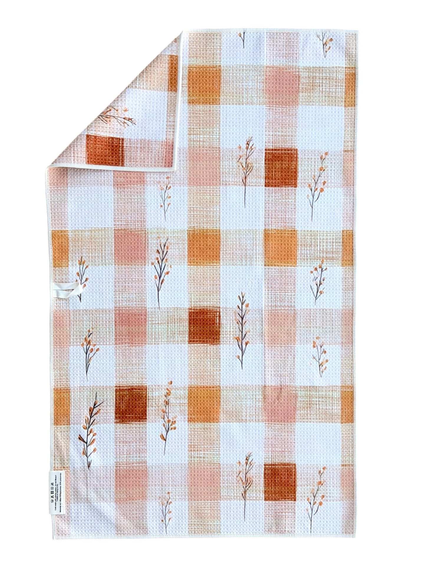 Rustic Charm: Double-Sided Hand Towel