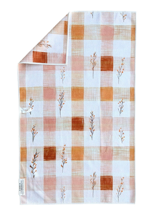 Rustic Charm: Double-Sided Hand Towel