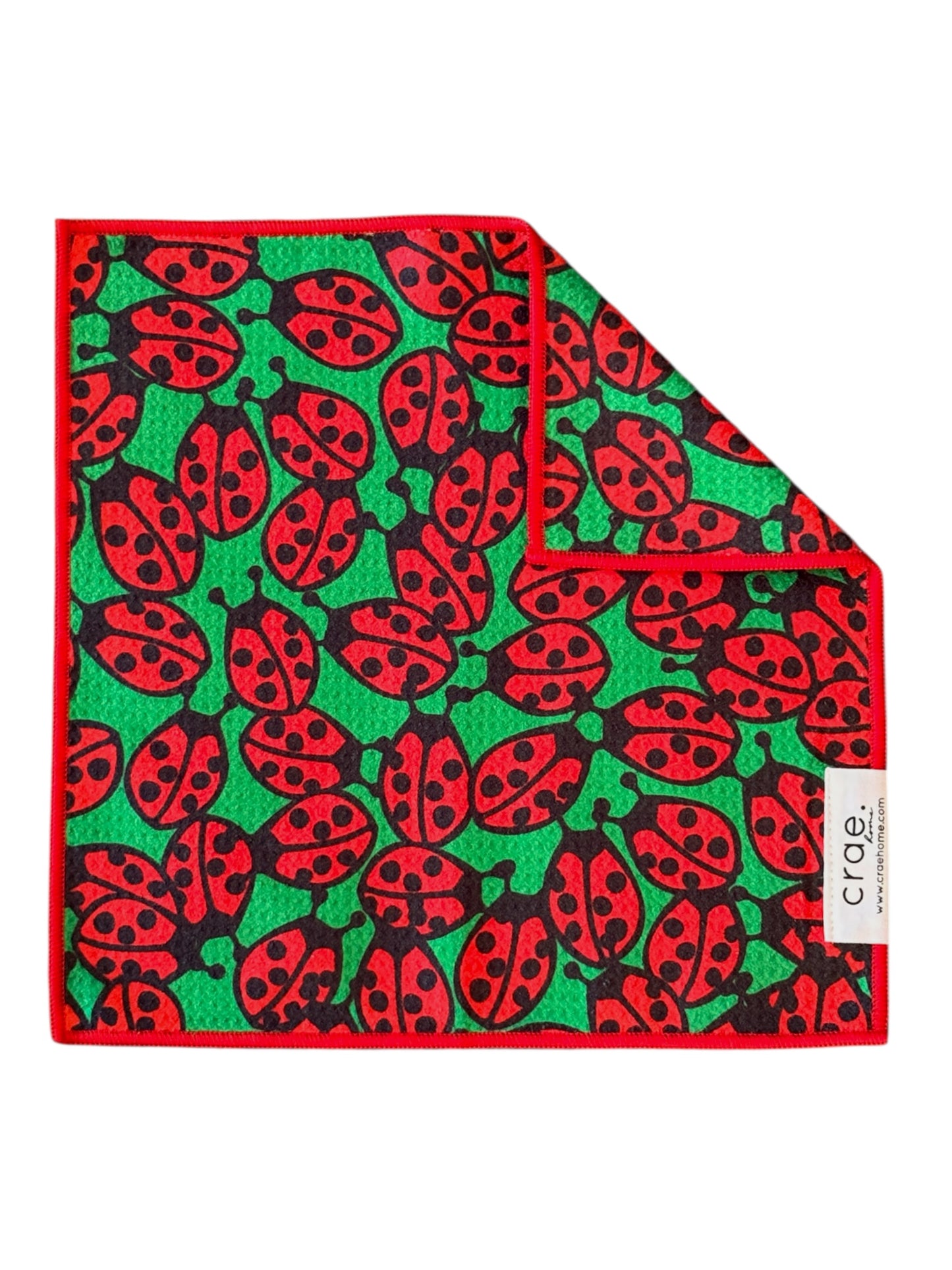 Lay D Bug: Double-Sided Washcloth