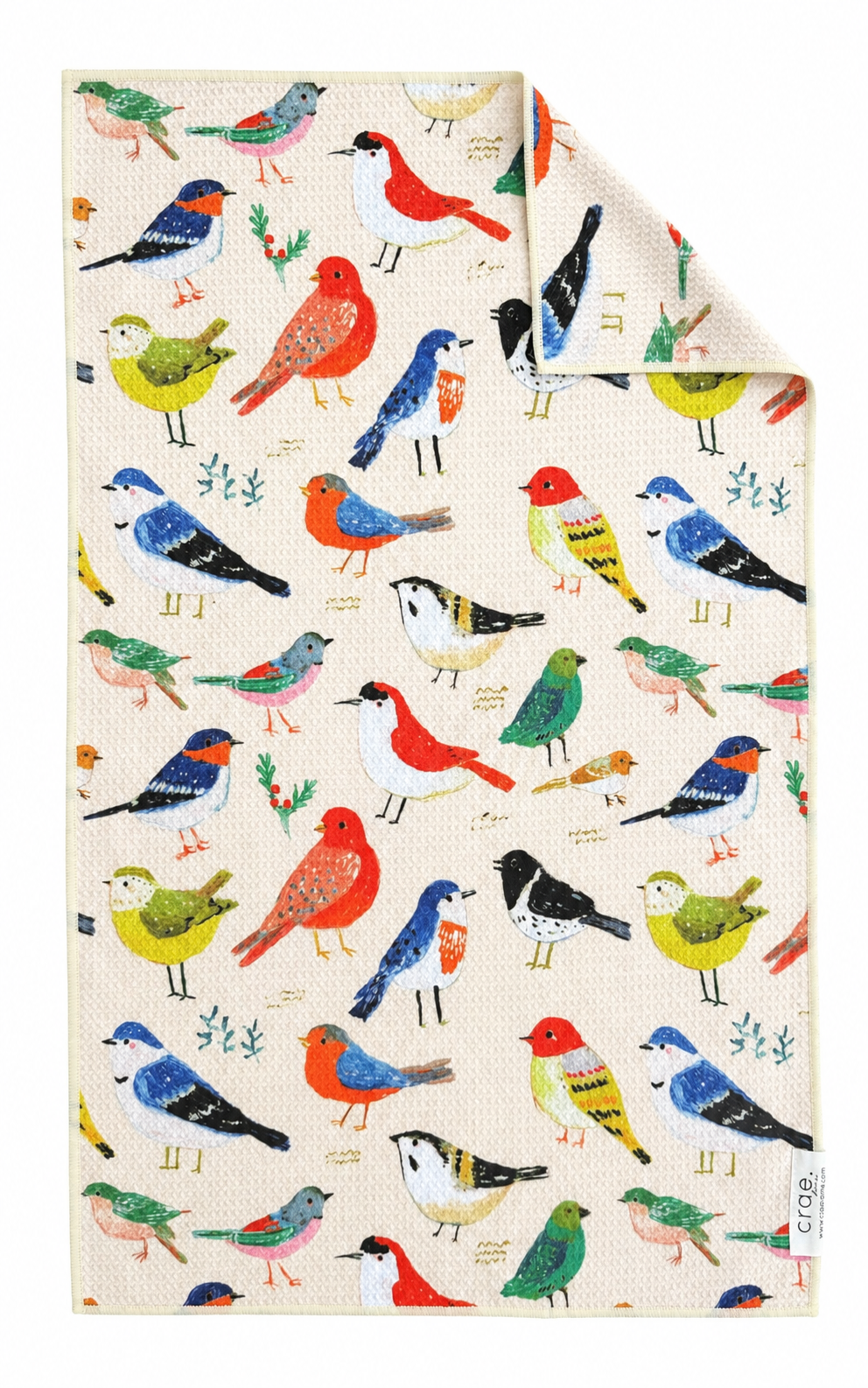 Chirp And Cheer/Pinky Paint: Double Sided-Hand Towel Washcloth Set