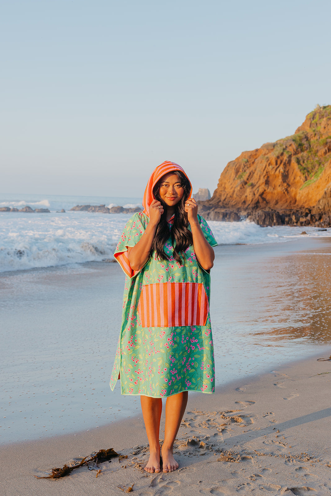 Sun-Kissed: Reversible Poncho