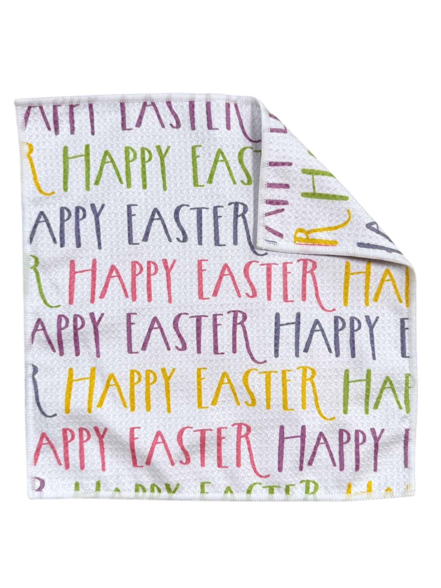 Hoppy Easter: Double-Sided Washcloth