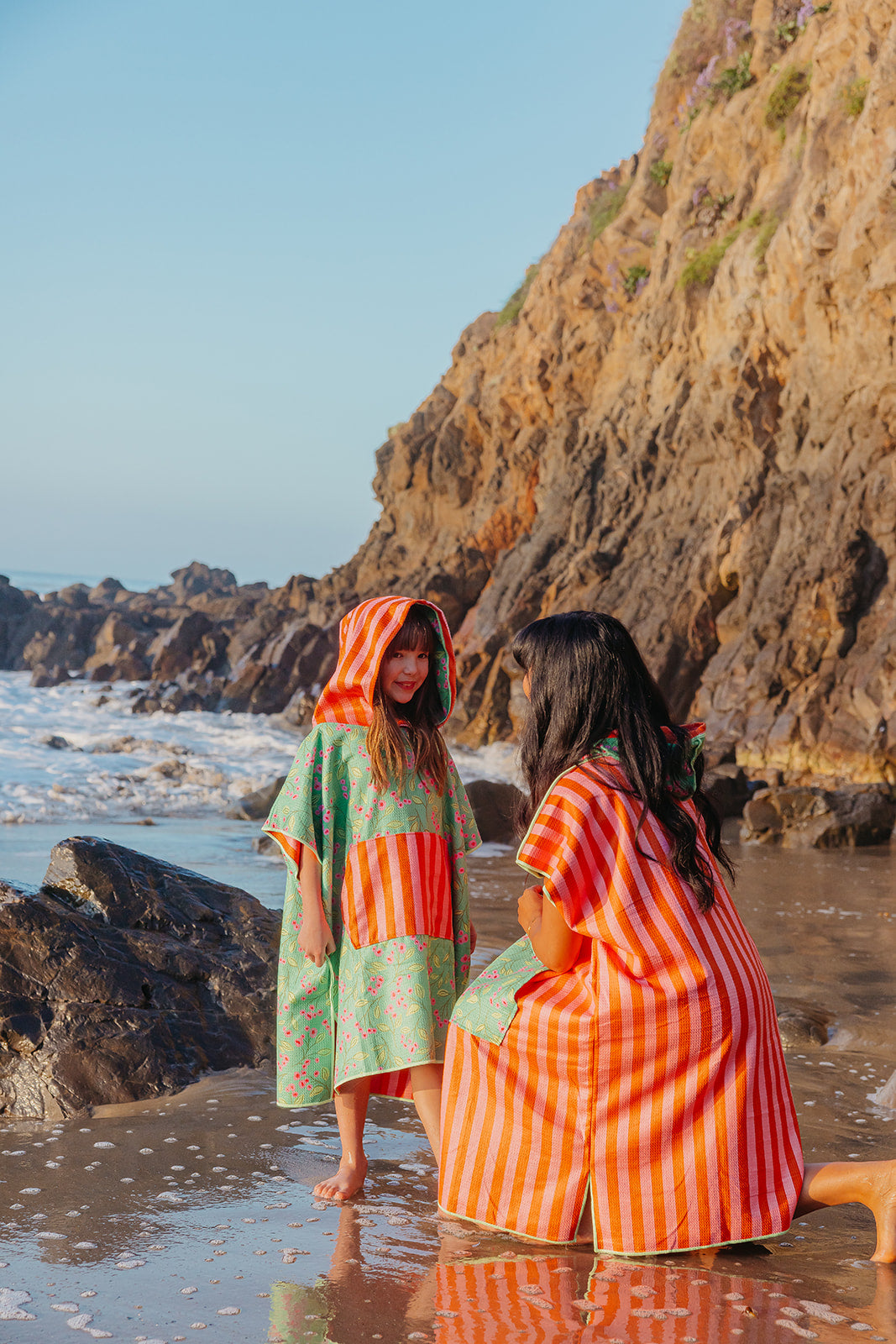 Sun-Kissed: Reversible Poncho