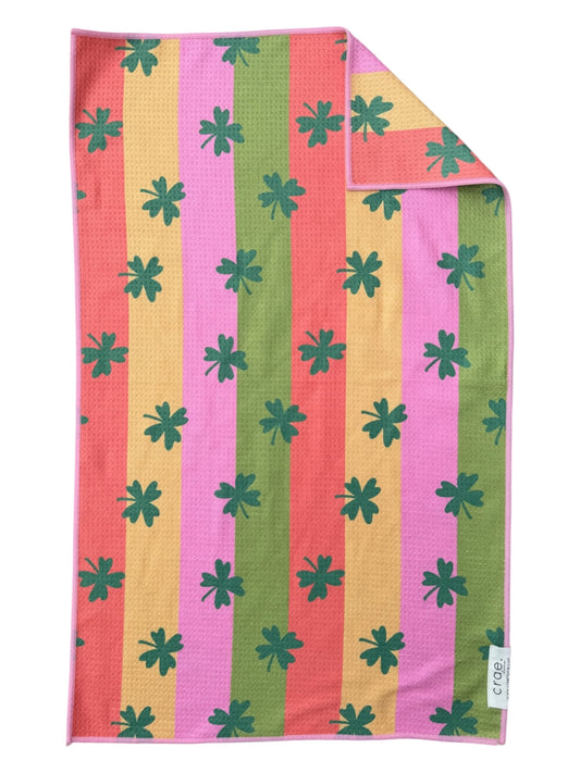 Clover Pop: Double-Sided Hand Towel