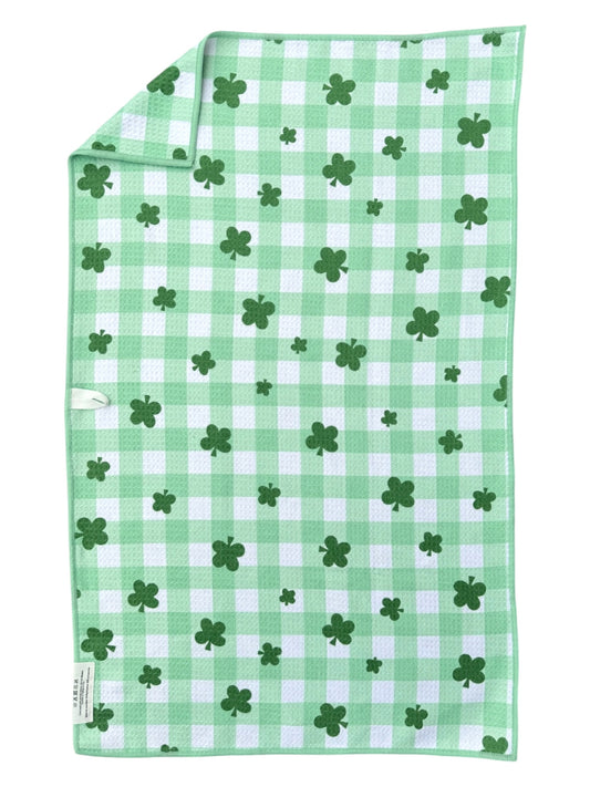Emerald Picnic: Double-Sided Hand Towel