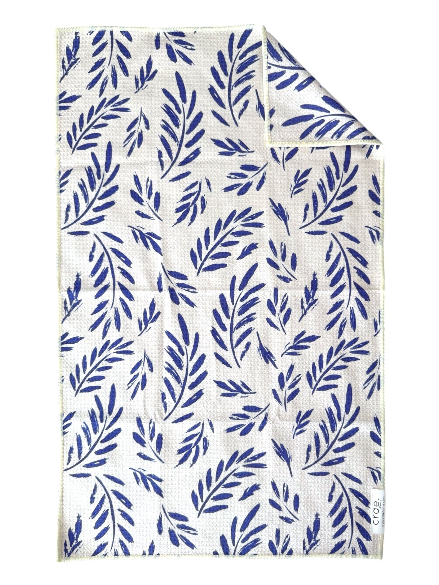 Swan Lake/Wisteria: 2 Double Sided-Hand Towels