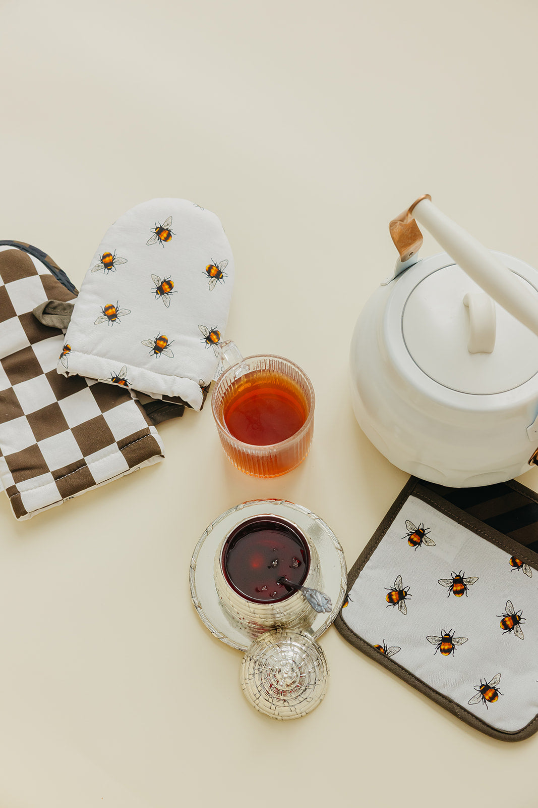 Milk and Honey: 2 Mini Mitt + 1 Pot Pad Bundle Pack